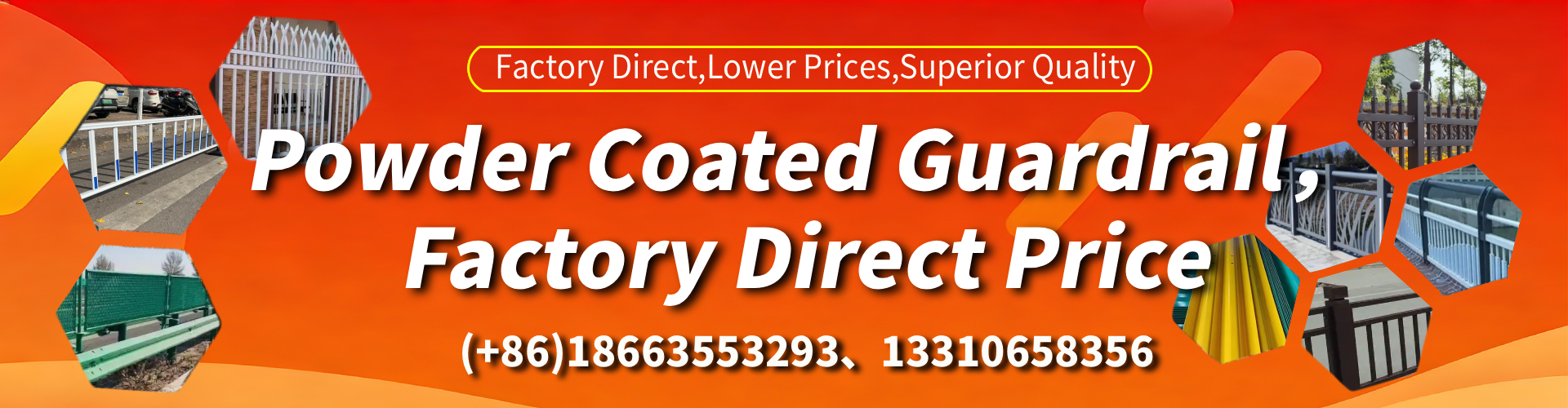 New York Powder Coated Guardrail, Powder Coated Guardrail Panel, Powder Coated Fence Manufacturer